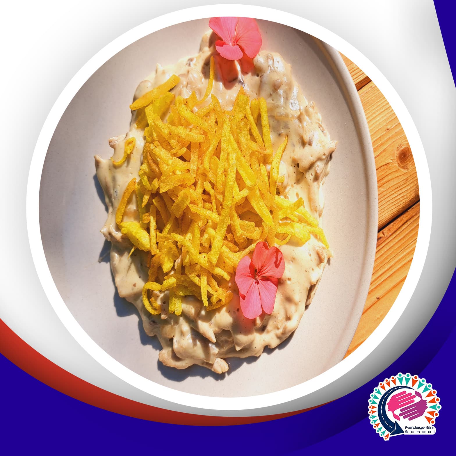 برگزاری کارگاه آشپزی روز با آموزش چیکن استراگانف