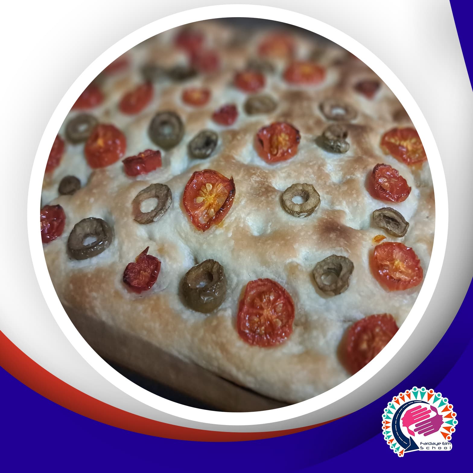 آموزش نان فوکاچیا درکارگاه نان های حجیم و نیمه حجیم