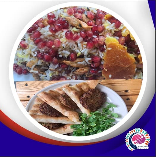 برگزاری کارگاه آشپز مخصوص روز (انار پلو و کتلت بادمجان)
