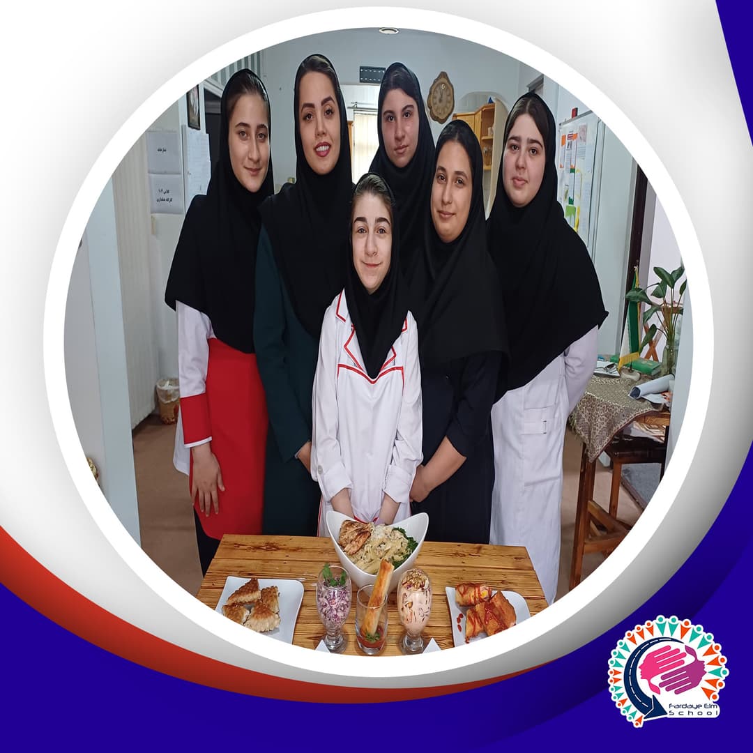  آزمون عملی ترم اول کارگاه های آشپزی در سال تحصیلی ١۴۰٣-١۴۰۲ برگزار شد