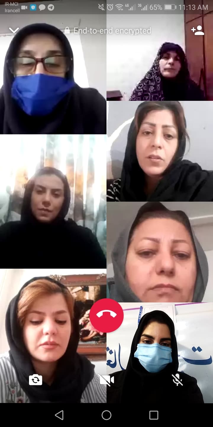 برگزاری وبینار انجمن اولیا و مربیان با موضوع آغاز امتحانات ترم اول