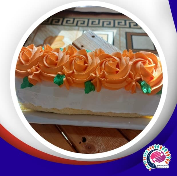 آموزش رولت خامه ای در کارگاه قنادی