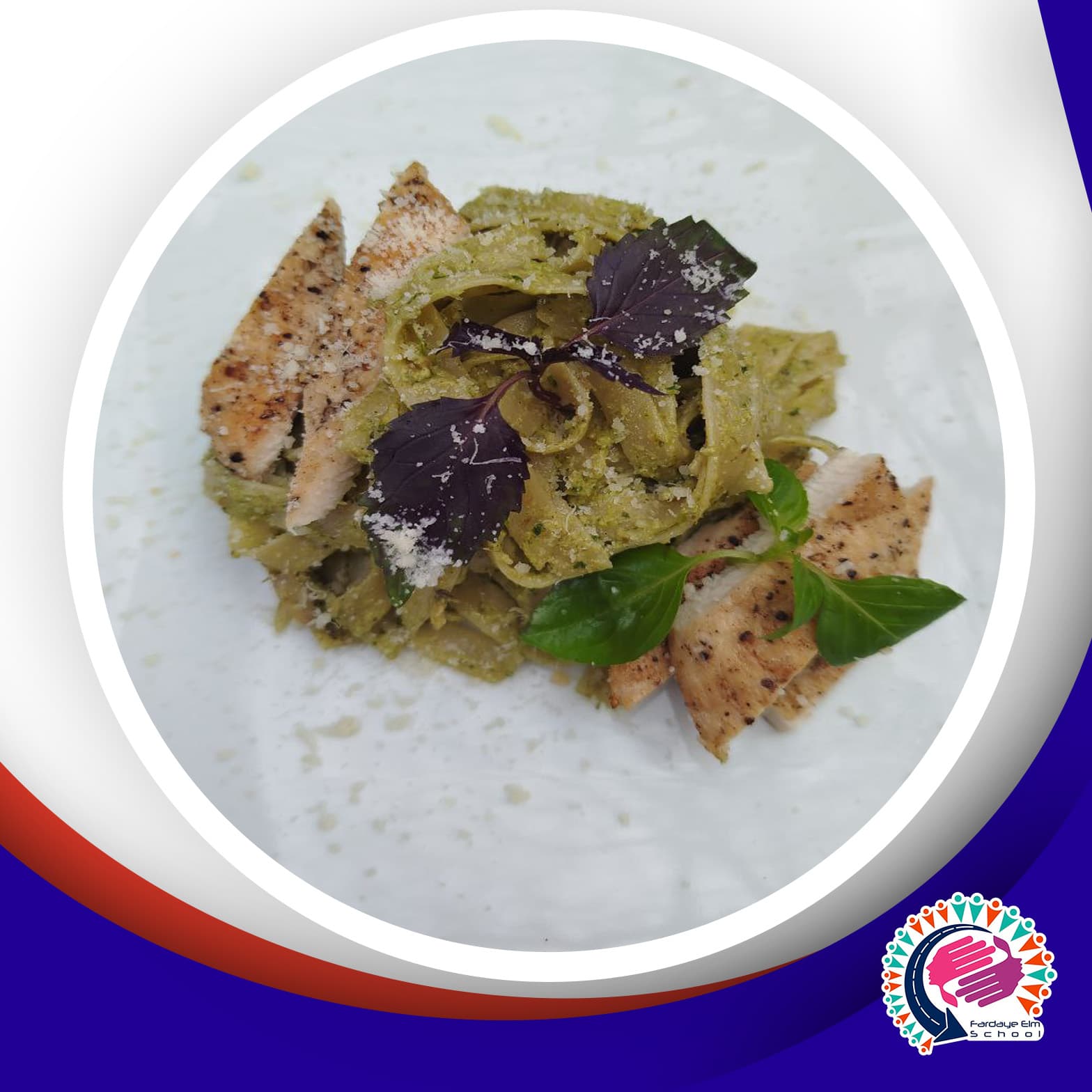 کلاس آشپزی با آموزش فتوچینی در هنرستان فردای علم برگزار شد