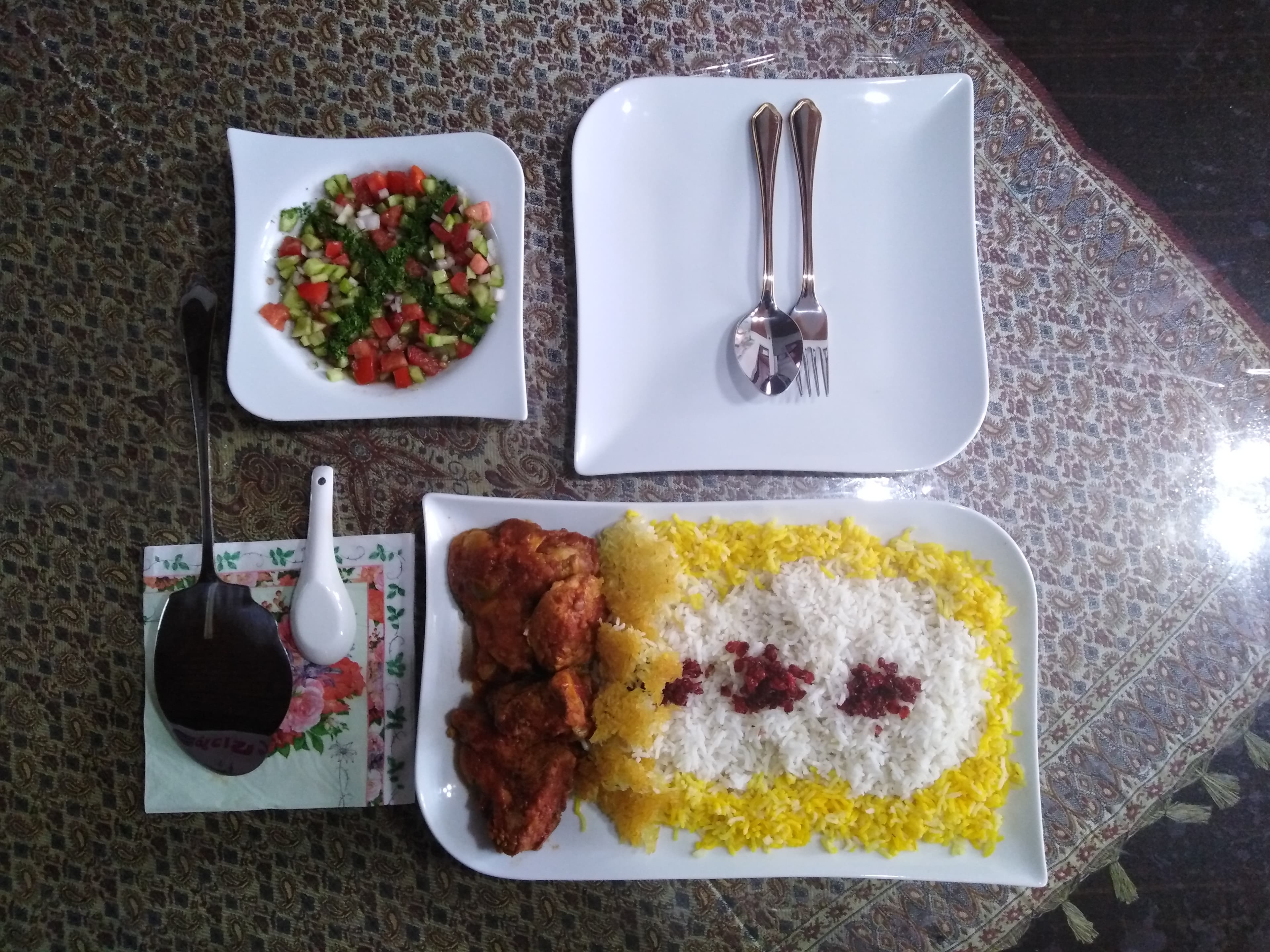 برگزاری آزمون آشپزی هتل نیمسال اول